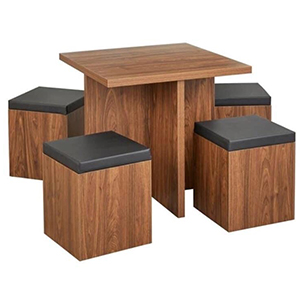 Table with 4 stools